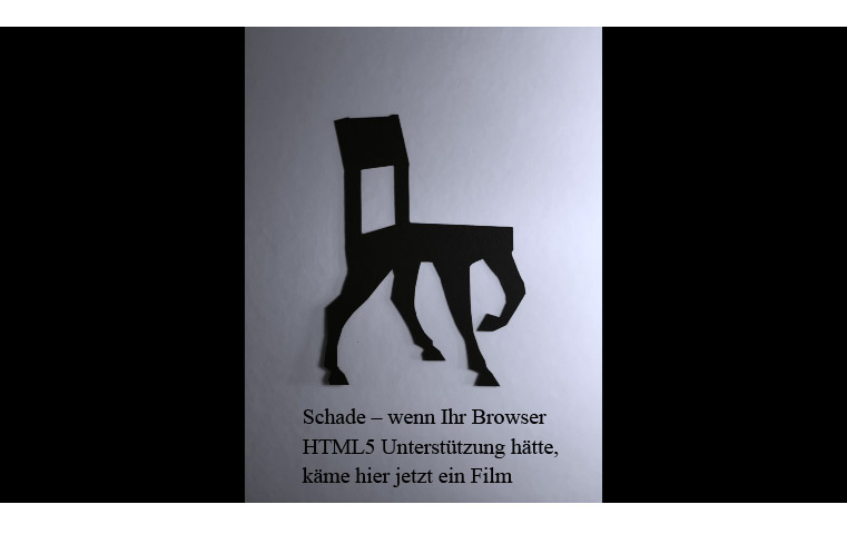 Schade – wenn Ihr Browser HTML5 Unterstützung hätte, käme hier jetzt ein Film